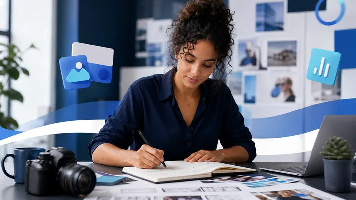 Content Creation specialist at work