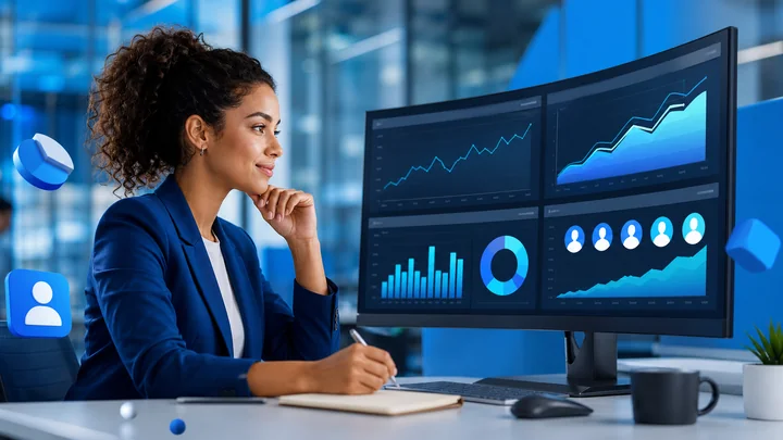 Digital Marketing specialist at work