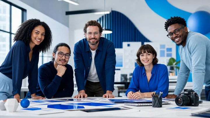 Cross-functional team of business specialists